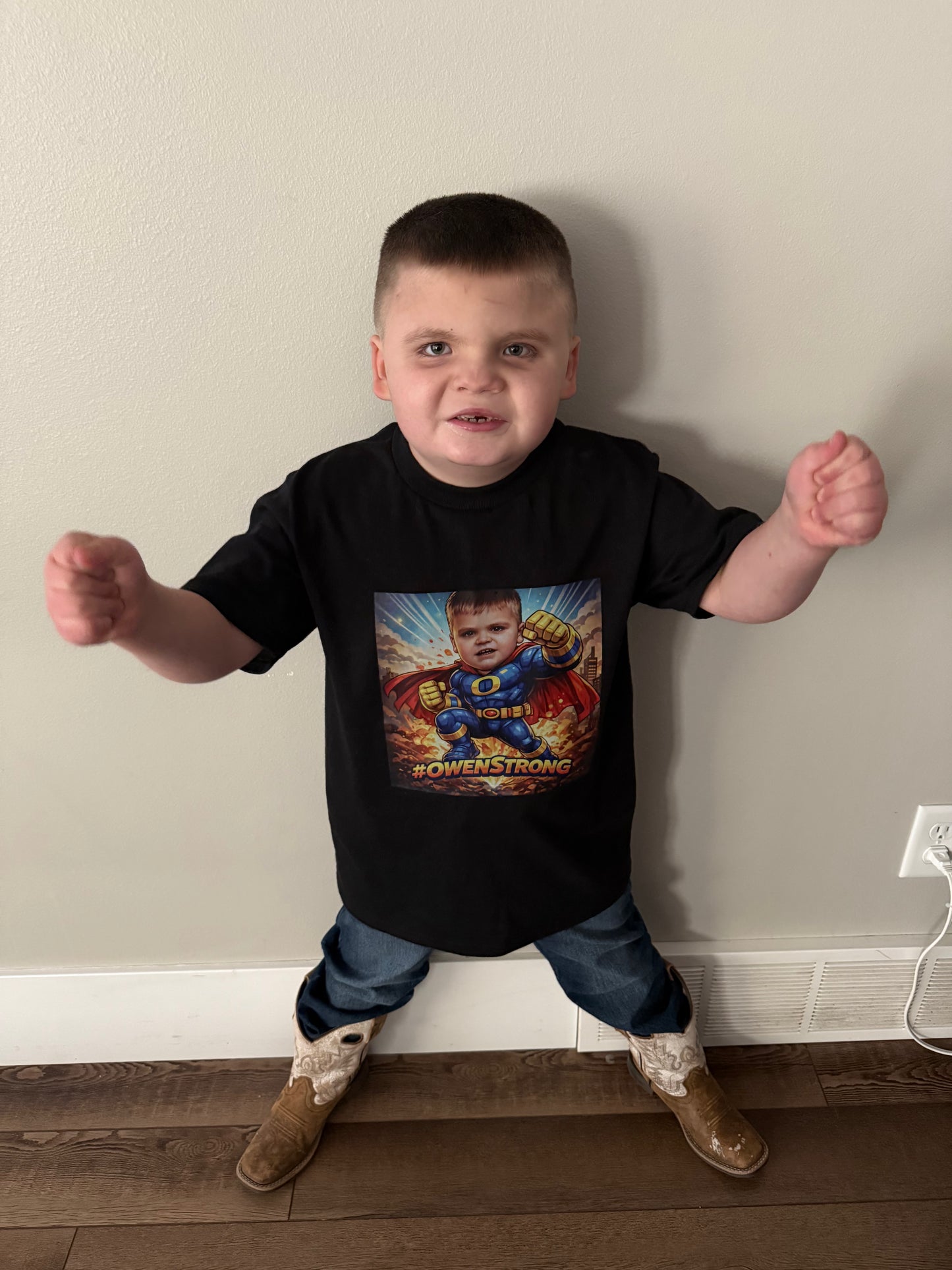 #OWENSTRONG FUNDRAISER ADULT T-SHIRT