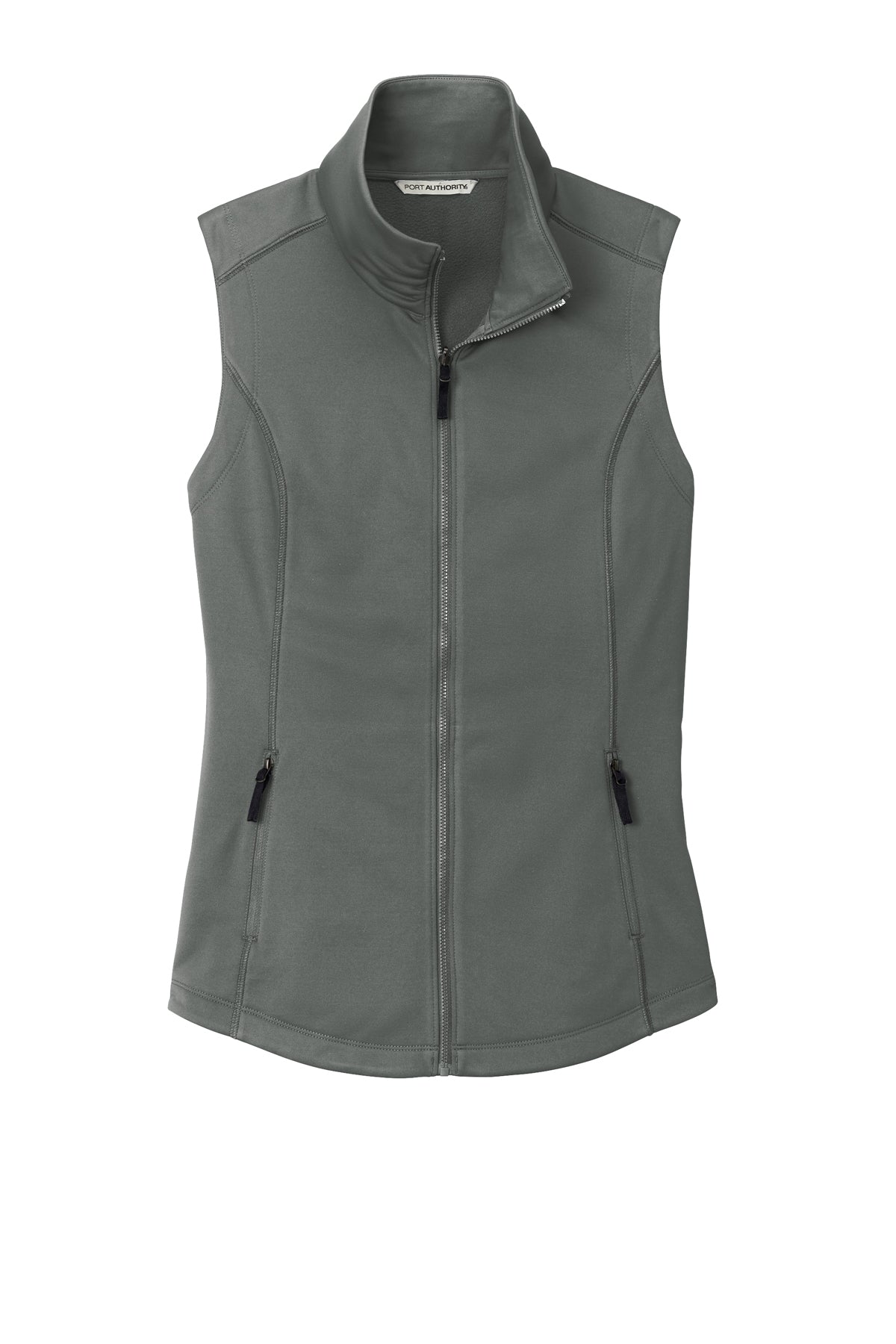 PORT AUTHORITY - GRAPHITE - WOMENS FLEECE VEST