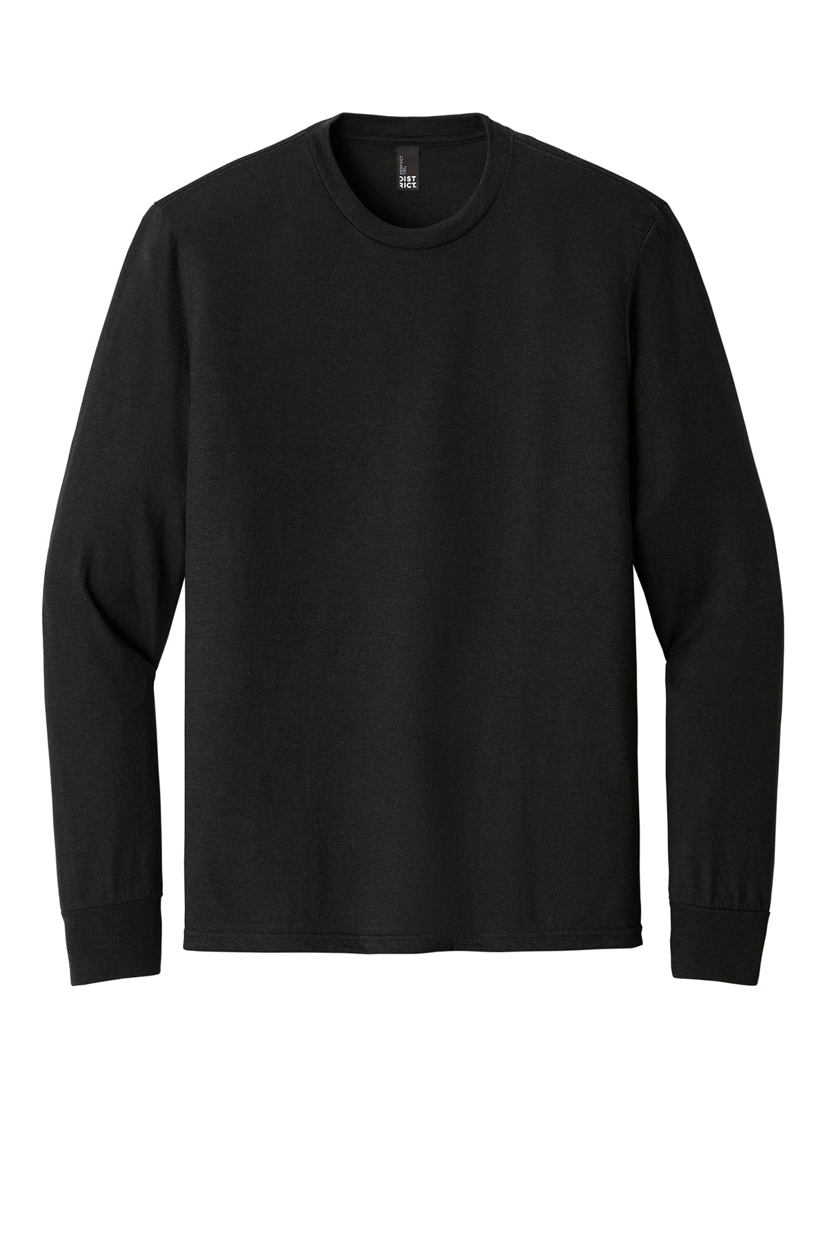 DISTRICT - BLACK - PERFECT TRI LONG SLEEVE T SHIRT