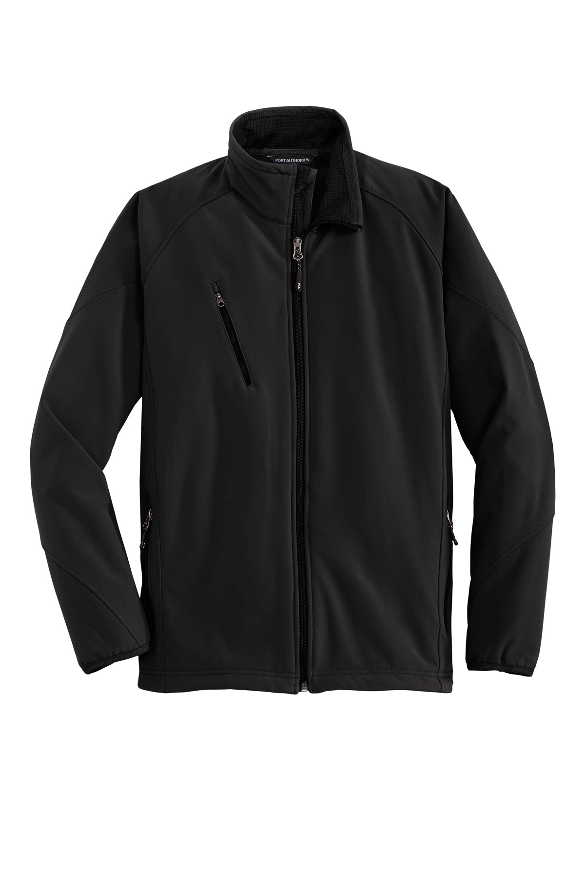 PORT AUTHORITY - BLACK SOFT SHELL JACKET