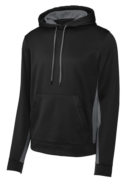 SPORT - TEK- BLACK/DARK SMOKE GREY HOODIE