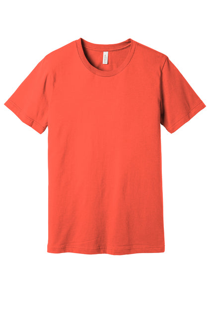 BELLA CANVAS- JERSEY-CORAL T-SHIRT