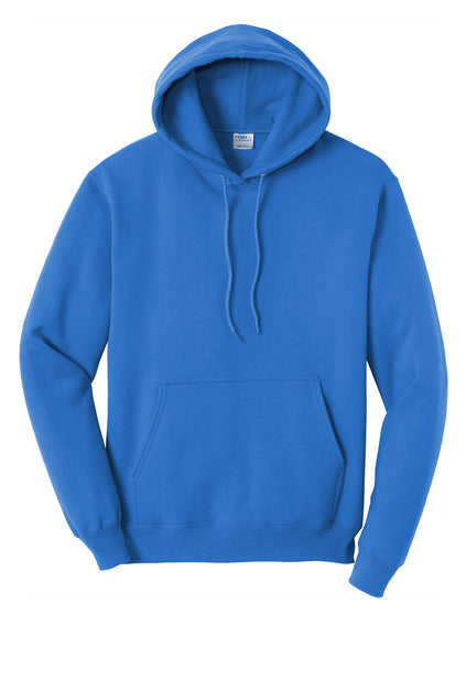 PORT & CO - CORE FLEECE -ROYAL HOODIE