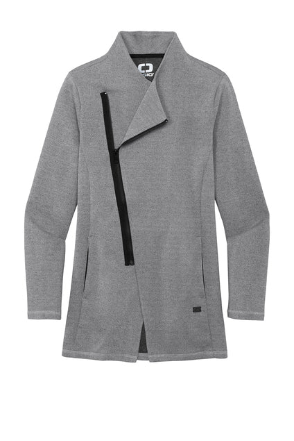 OGIO - PETROL GREY HEATHER -FULL ZIP JACKET