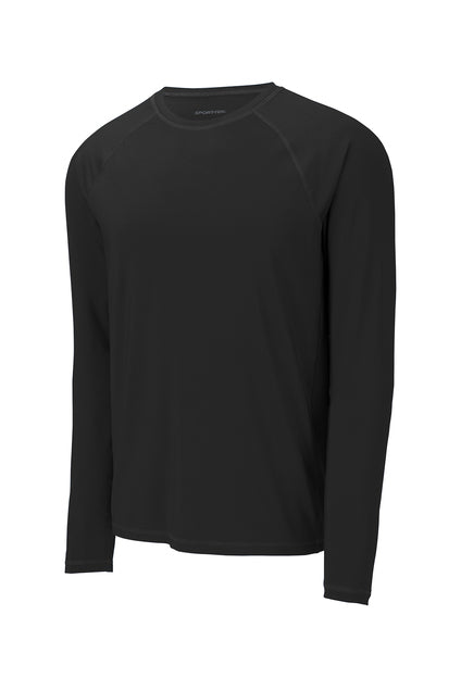 SPORT - TEK- BLACK LONG SLEEVE TSHIRT