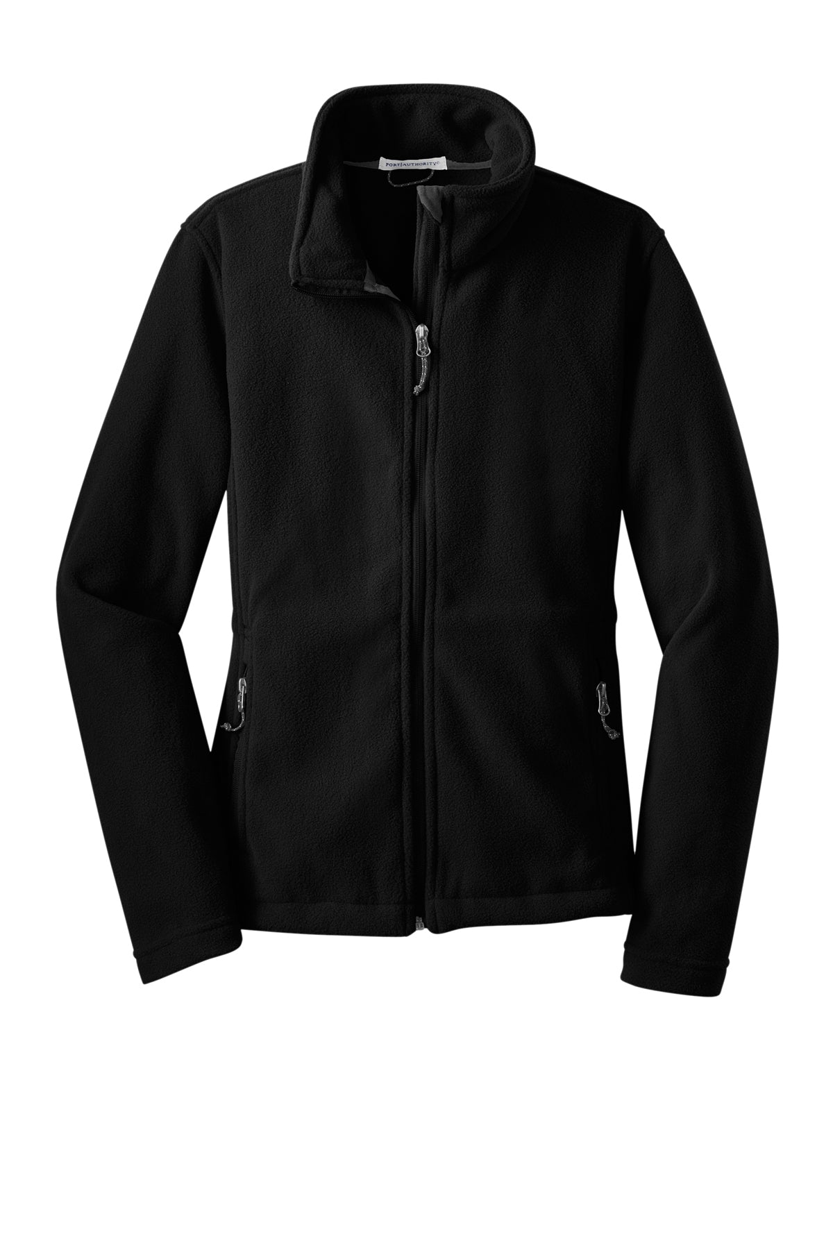 PORT AUTHORITY - BLACK - VALUE FLEECE JACKET WOMENS