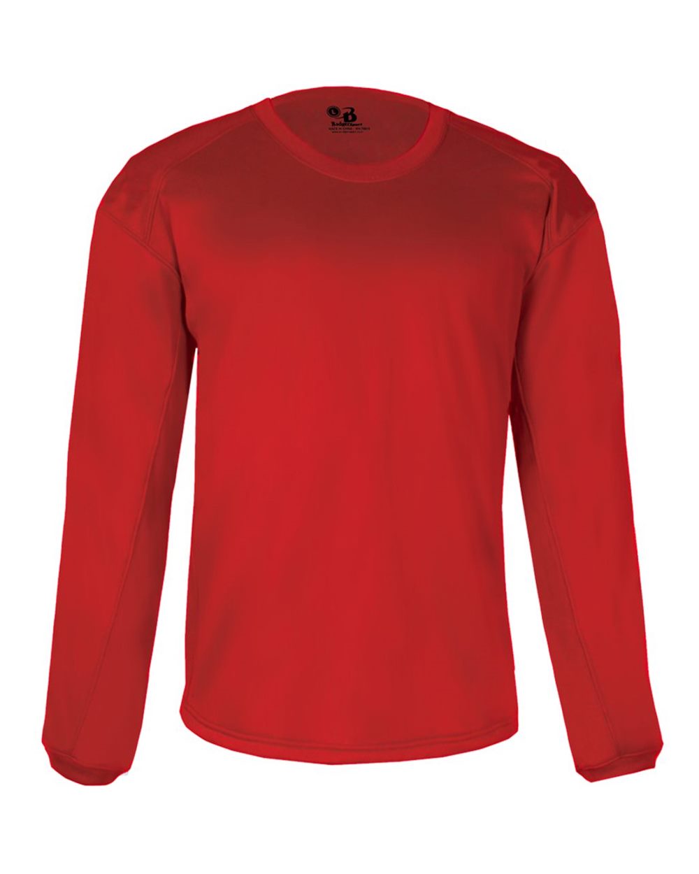 BADGER - RED - CREWNECK FLEECE SWEATSHIRT