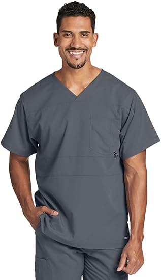 GREY'S ANATOMY - GRANITE SCRUB TOP