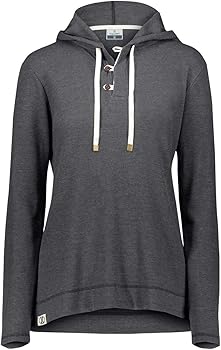 HOLLOWAY - CARBON HEATHER - LARGE WOMENS HOODIE