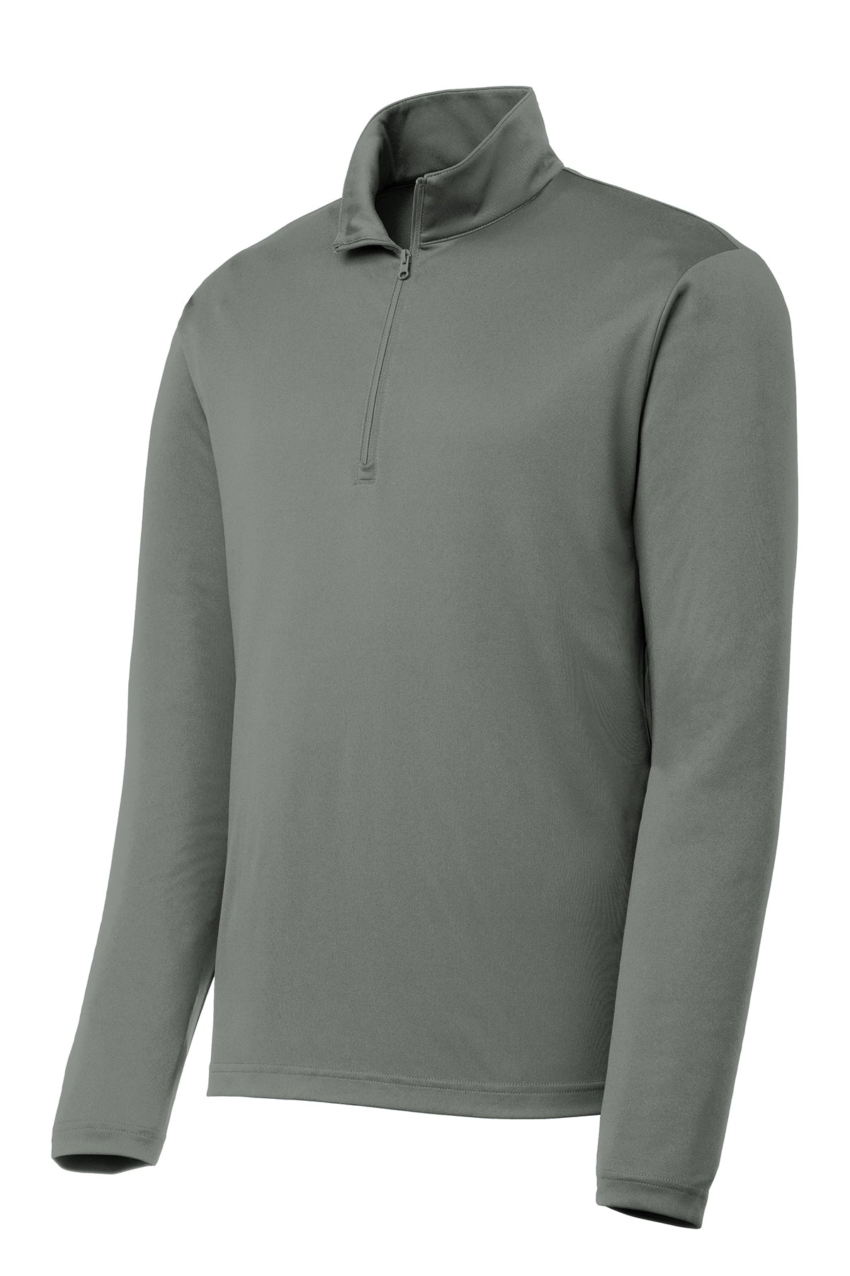 SPORT - TEK - GREY CONCRETE 1/4 ZIP