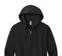 JERZEE- NUBLEND - BLACK FULL ZIP HOODIE
