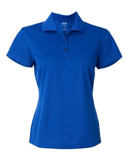 ADIDAS -COLLEGIATE ROYAL WOMENS POLO *