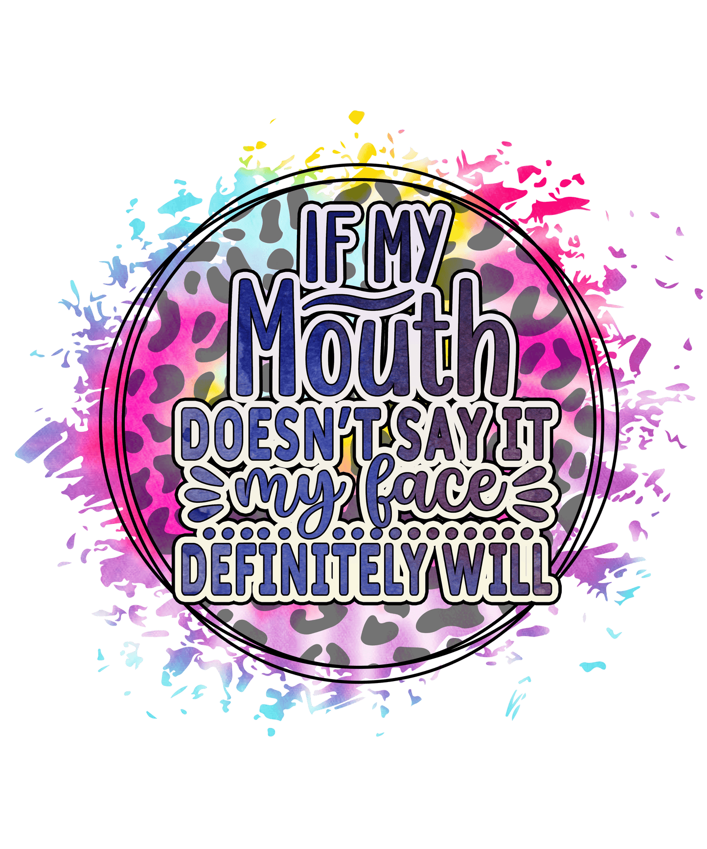 IF MY MOUTH