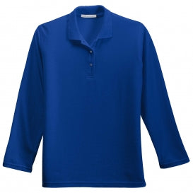 PORT AUTHORITY- ROYAL WOMENS LONG SLEEVE POLO