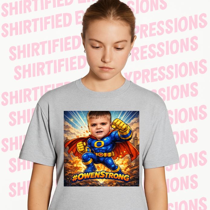 #OWENSTRONG FUNDRAISER YOUTH T-SHIRT