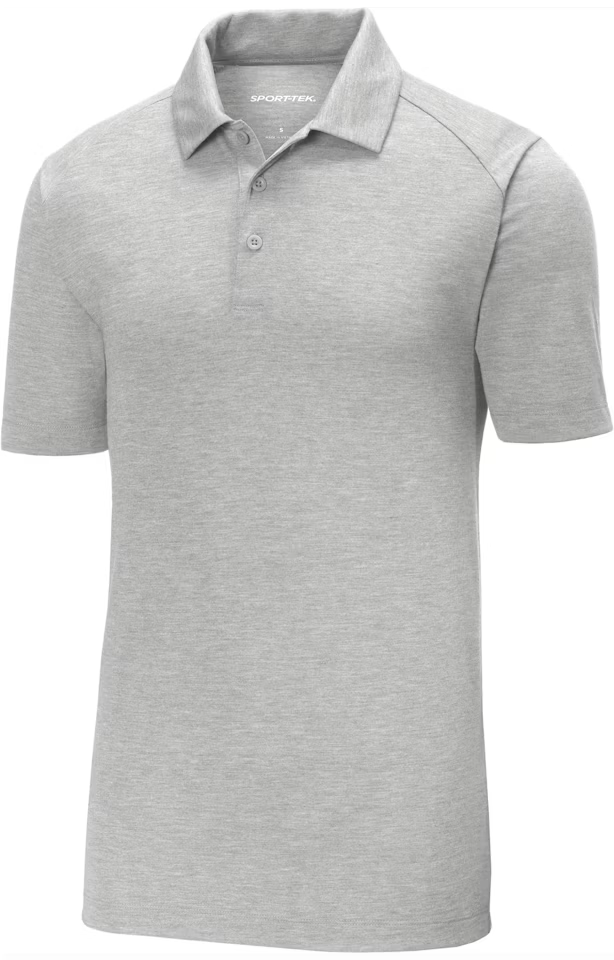 SPORT - TEK - LIGHT GREY HEATHER POLO