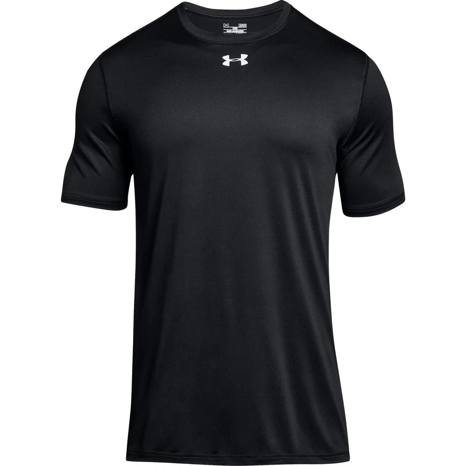 UNDER ARMOUR -BLACK ATHLETIC SHORT SLEEVE TSHIRT