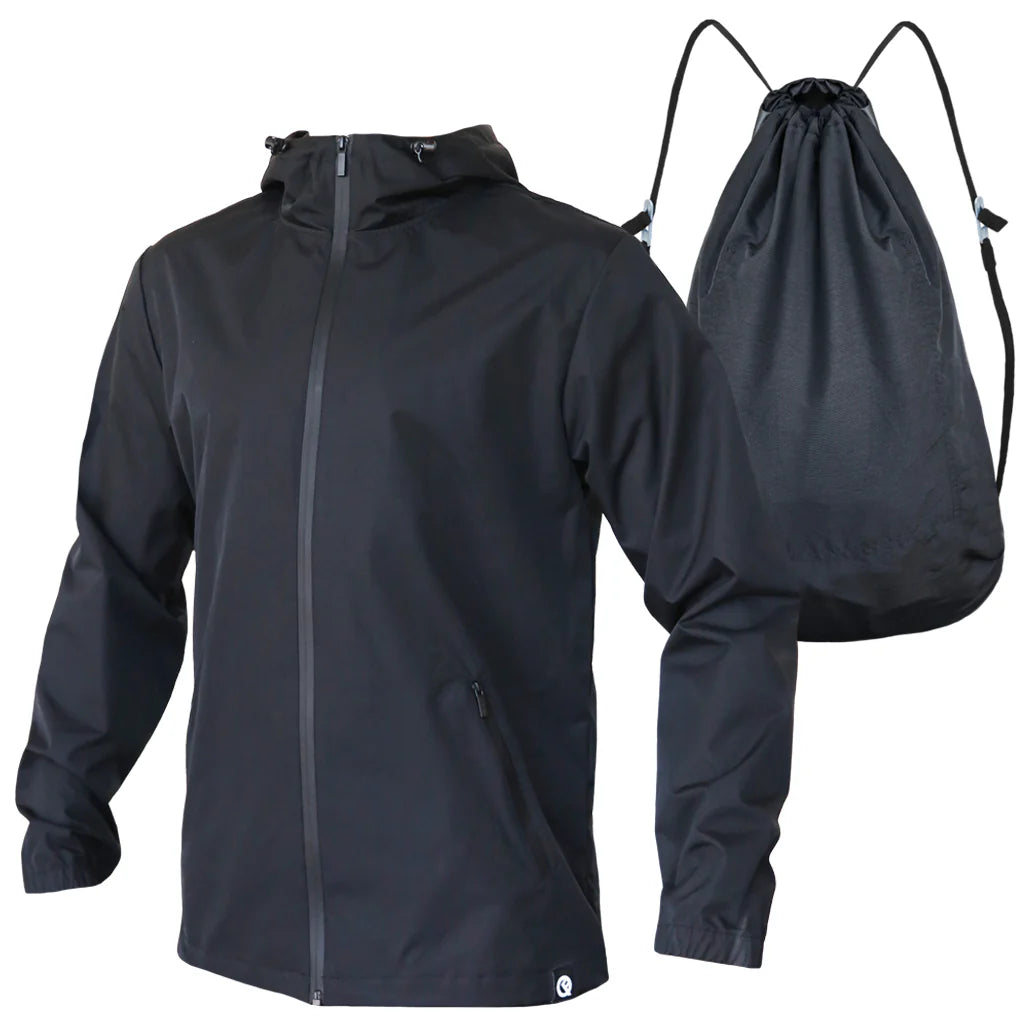 QUIKFLIP- BLACK WOMENS RAIN JACKET
