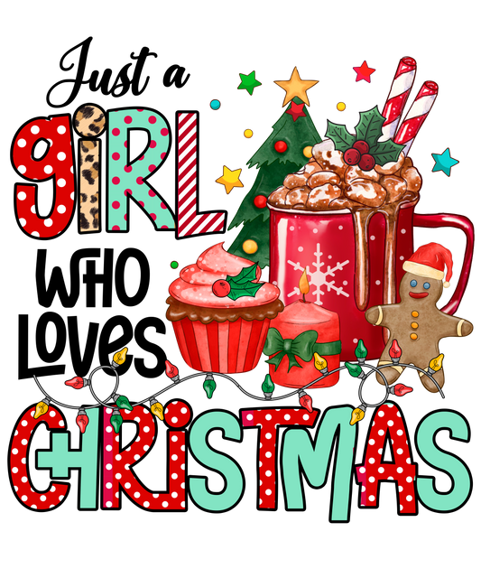 GIRL LOVES CHRISTMAS
