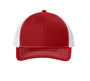 PORT & CO - FLAME RED/WHITE YOUTH TRUCKER CAP