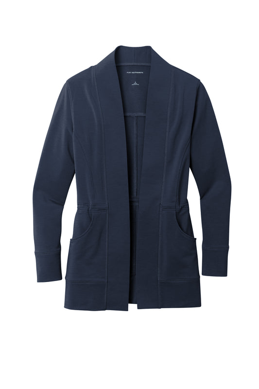 PORT AUTHOURITY- WOMENS RIVER BLUE NAVY CARDIGAN