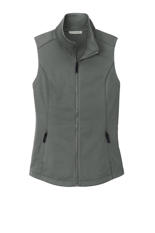 PORT AUTHORITY - GRAPHITE - WOMENS FLEECE VEST