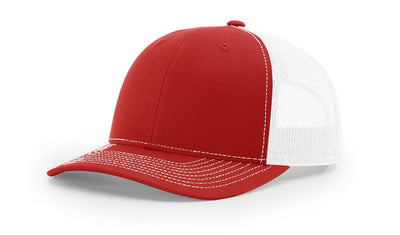 RICHARDSON - RED/WHITE MESH ADJ
