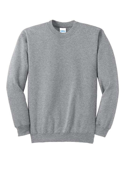 PORT & CO ESSENTIAL FLEECE CREWNECK SWEATSHIRT