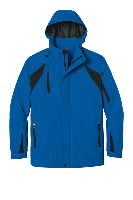 PORT AUTHORITY - SNORKEL BLUE/ BLACK ALL SEASON JACKET