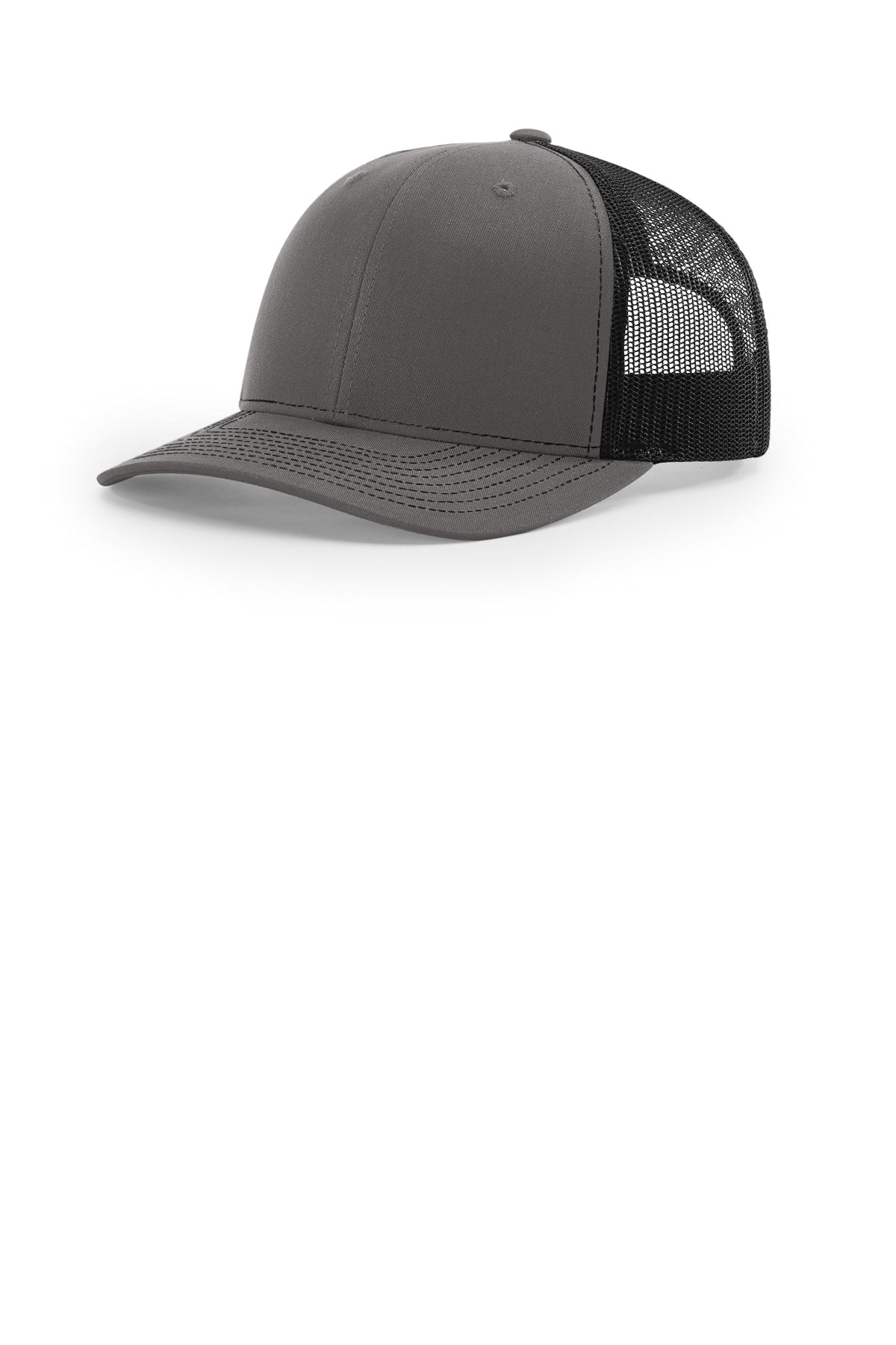 RICHARDSON - CHARCOAL/BLACK TRUCKER CAP