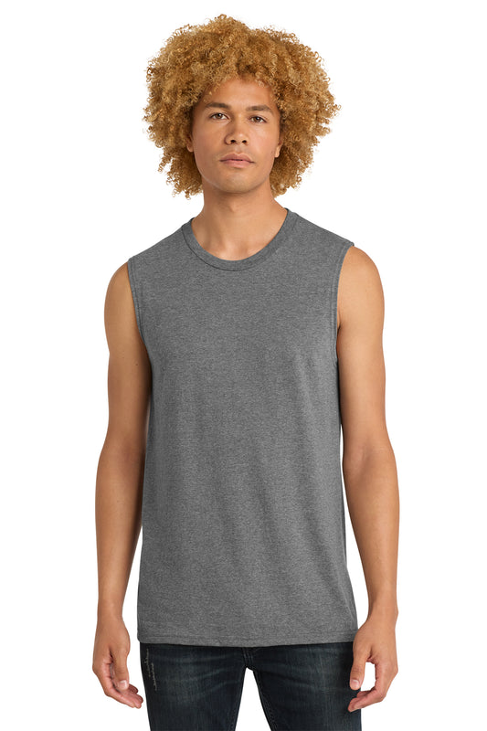 DISTRICT-MUSCLE TANK-GREY FROST