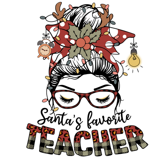 SANTAS FAVORITE TEACHER