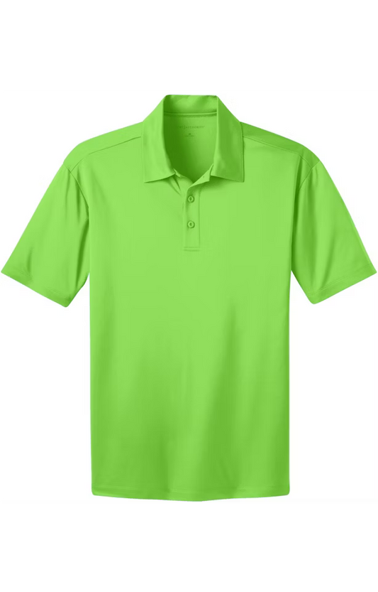 PORT AUTHORITY - LIME SILK TOUCH POLO