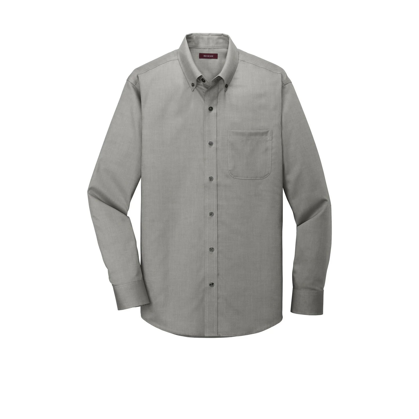 RED HOUSE - CHARCOAL LONG SLEEVE SHIRT  *