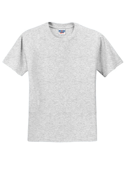 JERZEES - ASH - 50/50 COTTON/POLY T-SHIRT