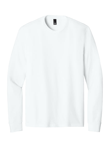 DISTRICT - PERFECT TEE - WHITE LONG SLEEVE