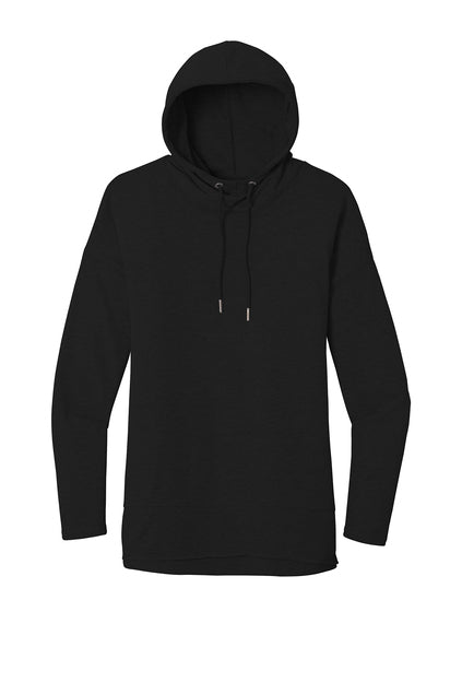 DISTRICT - BLACK -WOMENS TERRY HOODIE
