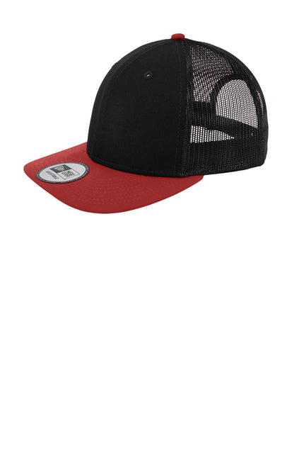 NEW ERA-BLACK/SCARLET-MESH-ADJ
