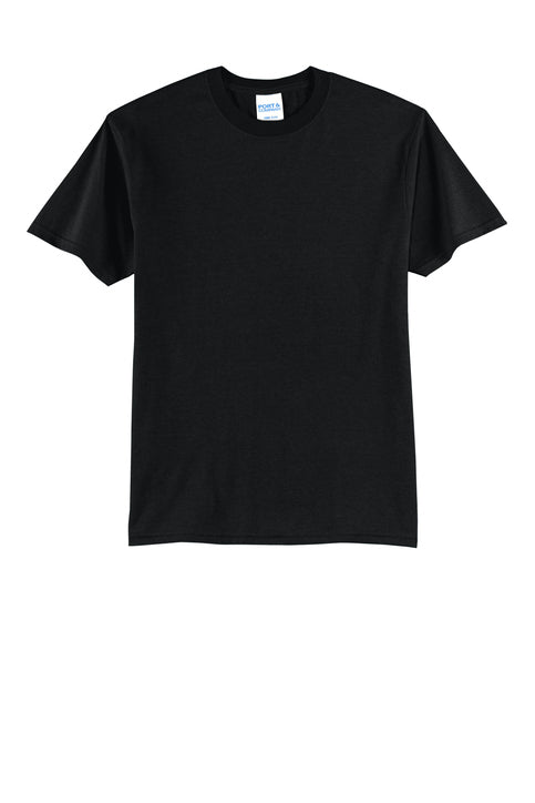 PORT & CO - JET BLACK CORE BLEND TEE YOUTH