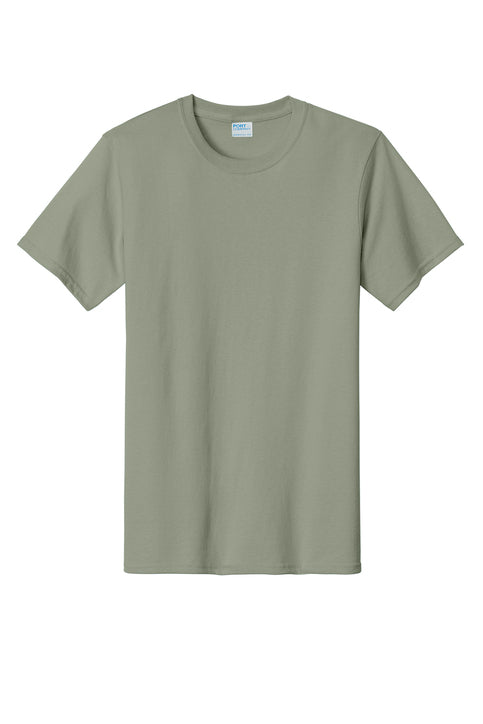 PORT & CO -STONEWASHED GREEN ESSENTIAL TEE