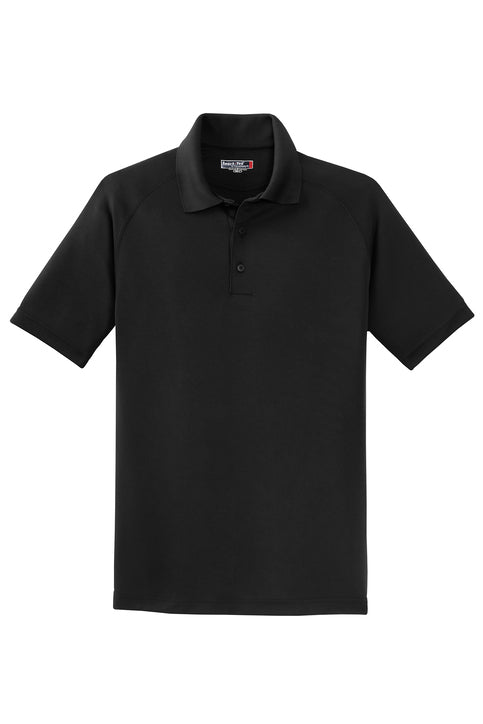 SPORT-TEK - BLACK DRY ZONE POLO