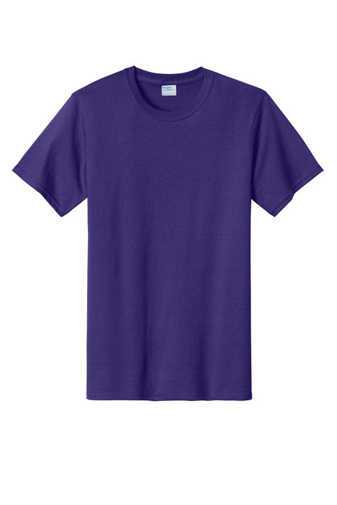 PORT & CO - PURPLE ESSENTIAL TEE