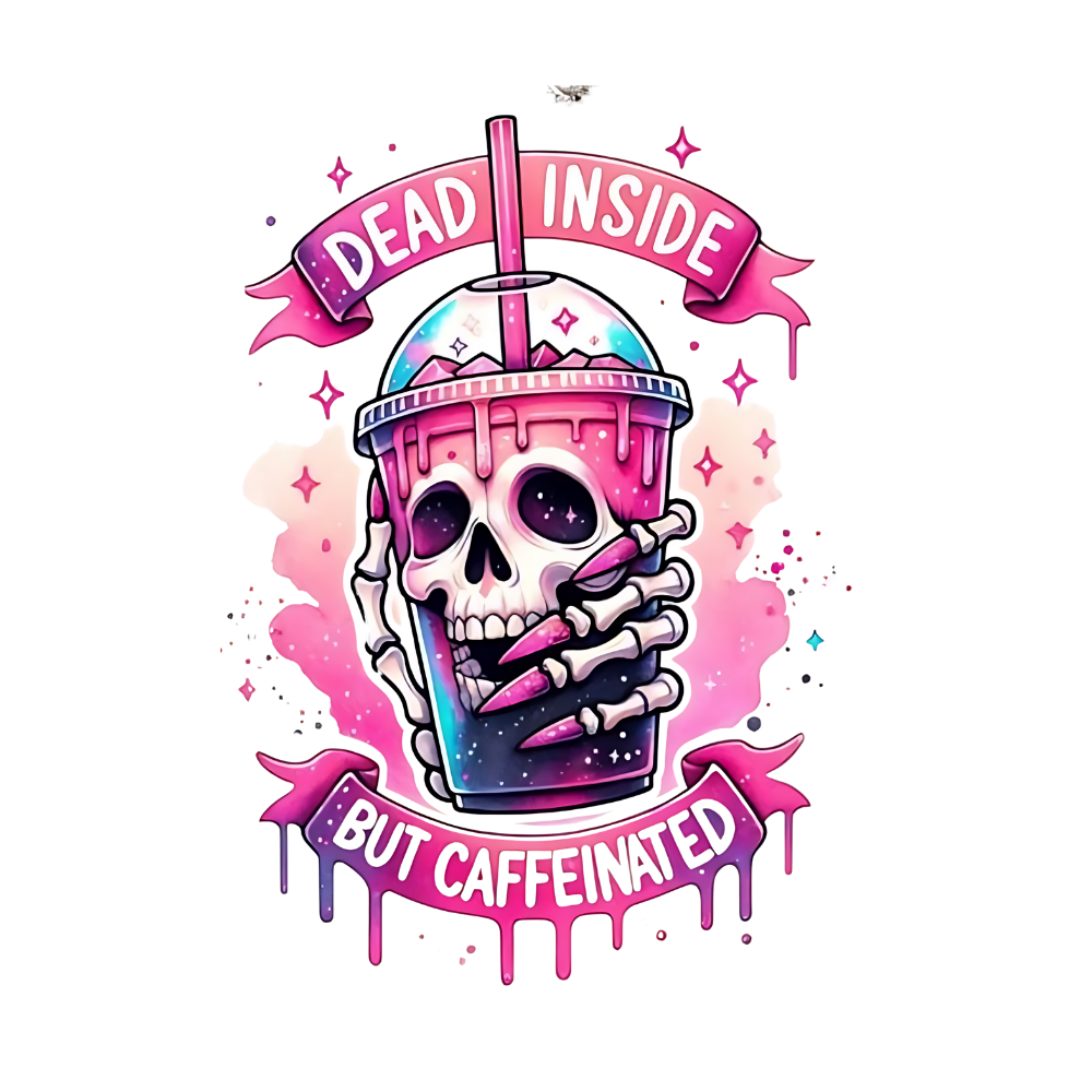 DEAD INSIDE BUT CAFFEINATED