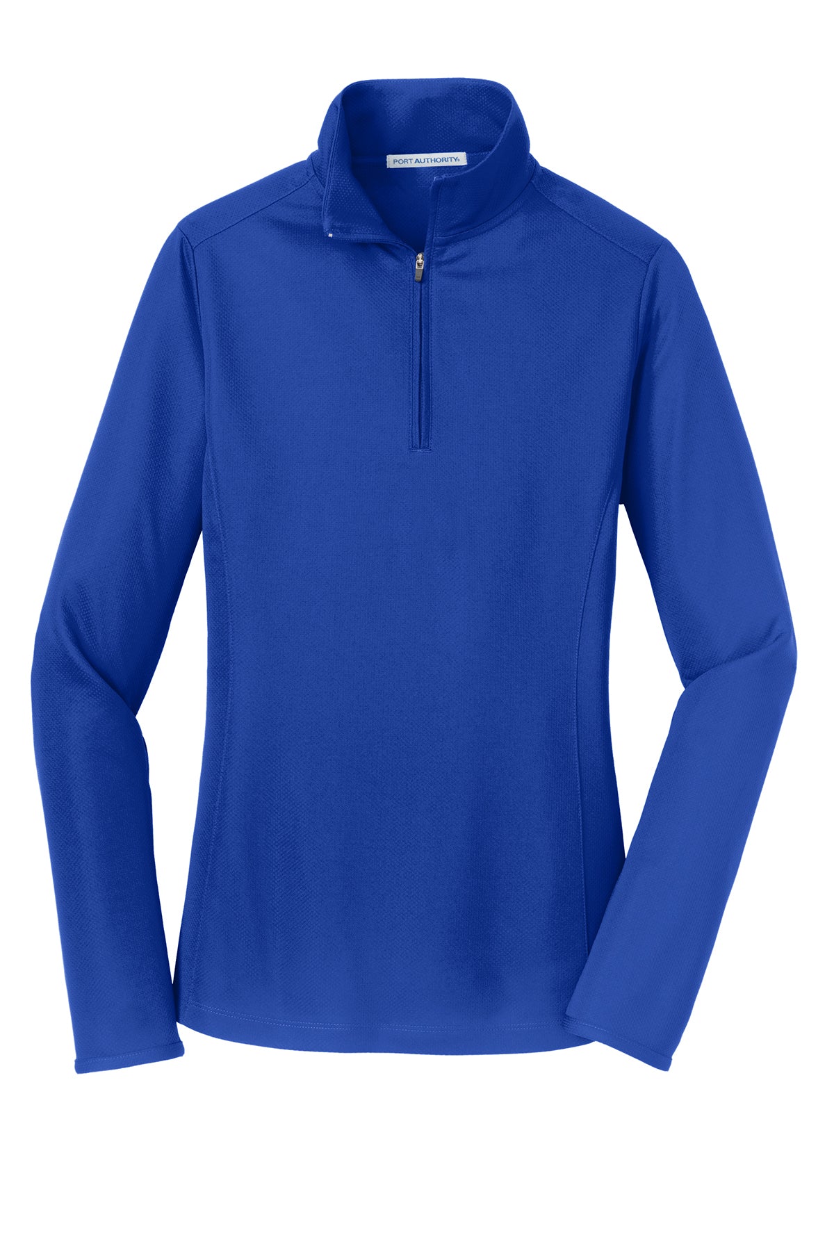 PORT AUTHORITY - TRUE BLUE - MESH 1/2 ZIP PULLOVER   *
