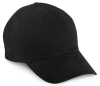 COBRA BUDGET HAT - BLACK  W/VELCRO