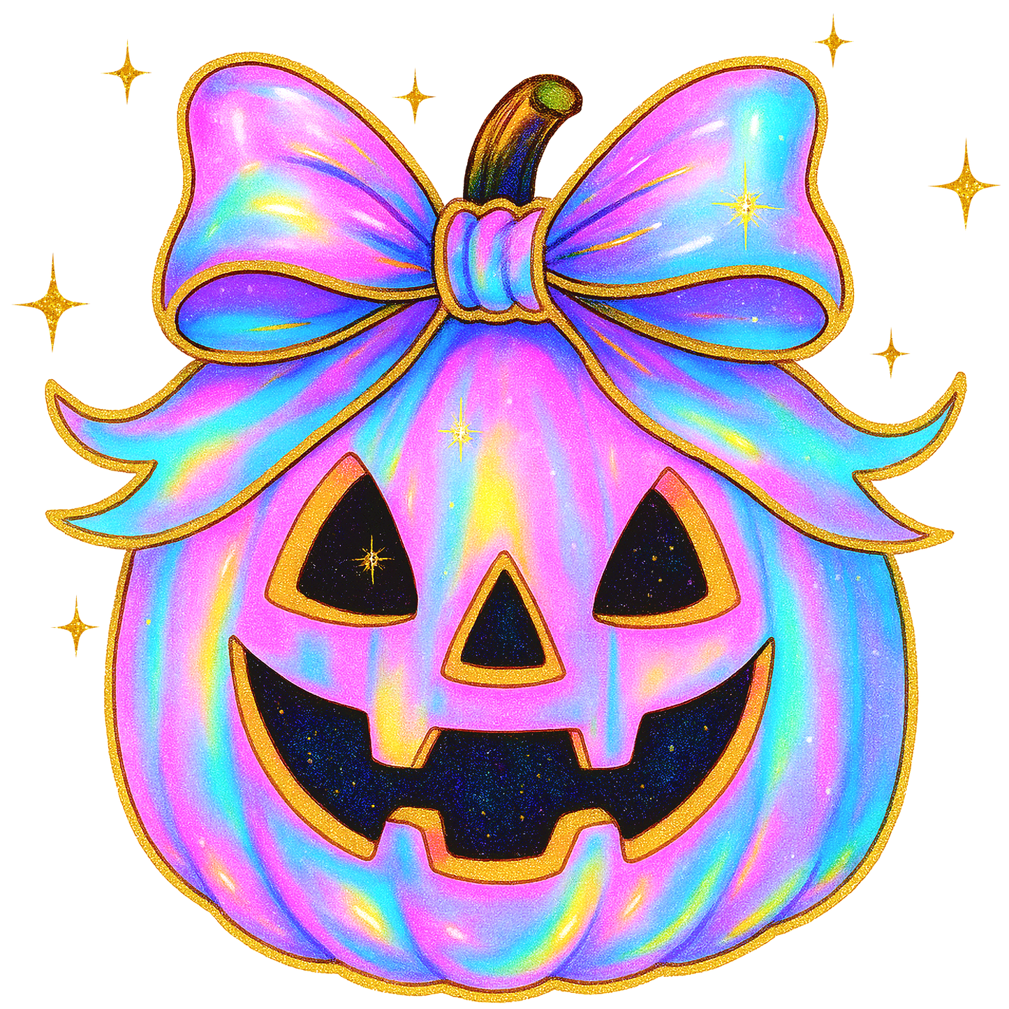 IRIDESCENT PUMPKIN