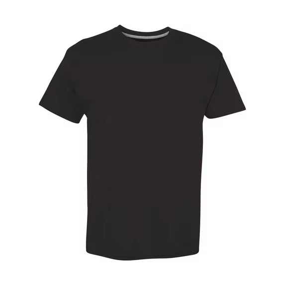 HANES-X-TEMP-TSHIRT - BLACK