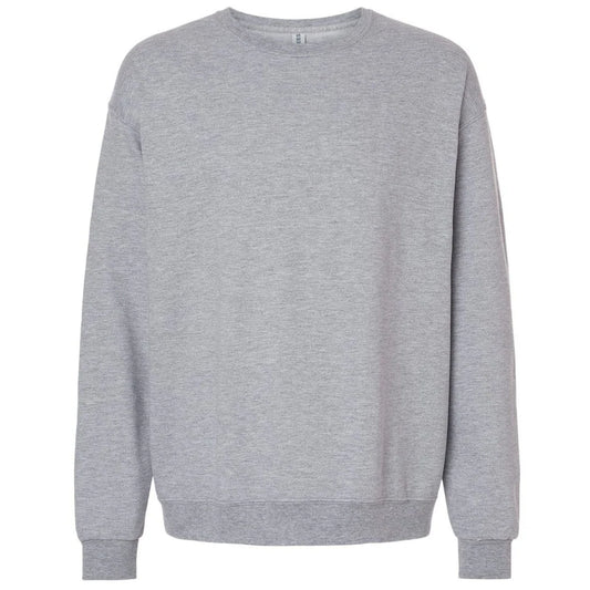 JERZEES- HEATHER GREY SWEATSHIRT