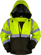 MAX- YELLOW HI-VIZ COAT