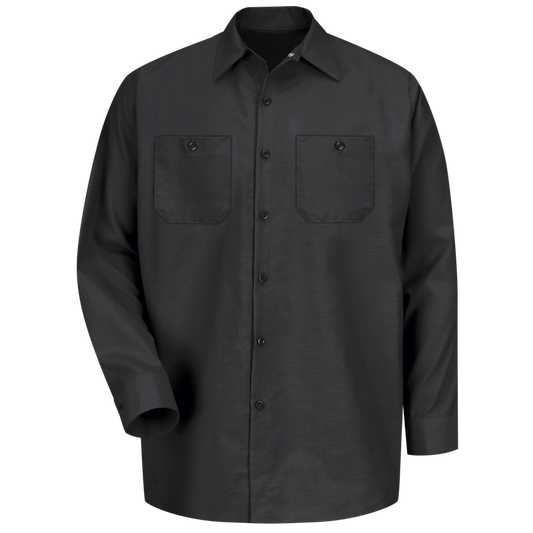 RED KAP - BLACK LONG SLEEVE WORK SHIRT